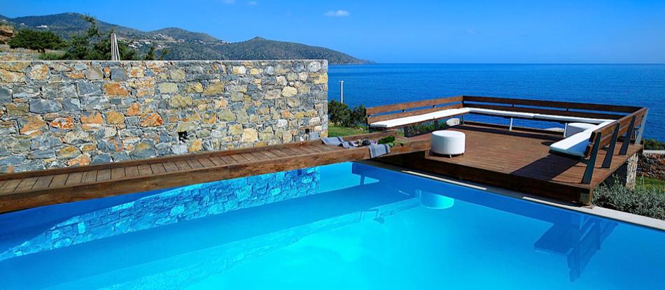 Hera's house in Agios Nikolaos, Crete Island, Greece